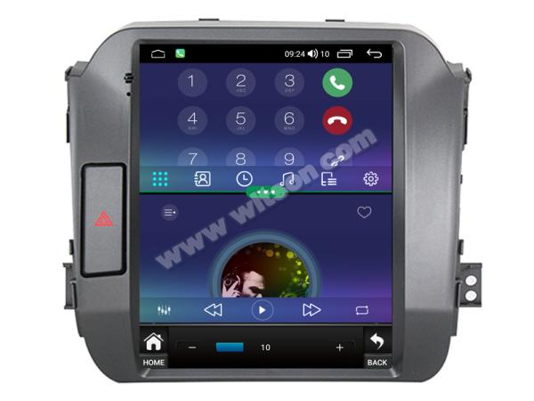 9.7'' Tesla Vertical Screen For Kia Sportage 3 2010-2016 Android Car Multimedia Player