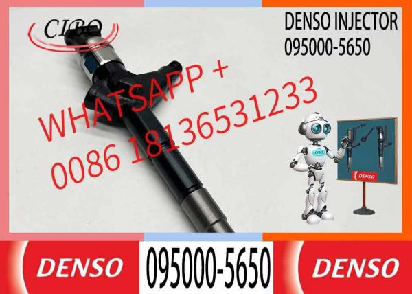 Common Rail Injector 095000-5650 095000-5655 16600-EB300 for Nissan YD25 2.5L Diesel Engine Navara Pathfinder for Denso