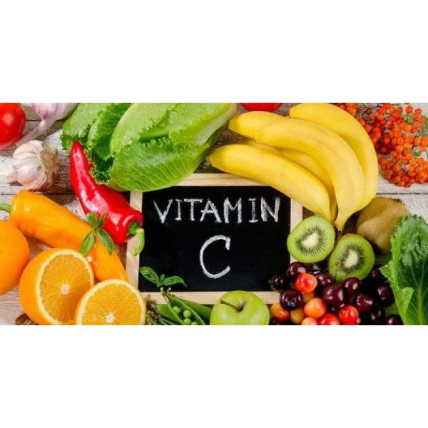 Food Grade Ascorbic Acid Vitamin C Powder for Shelf Life 12 Months Packaging Material