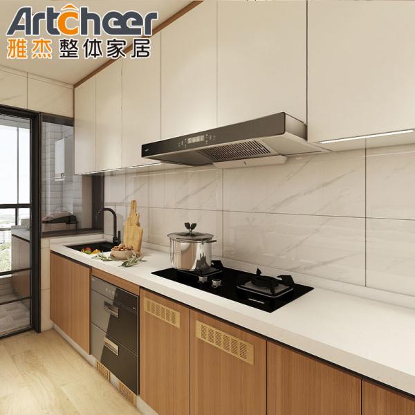 Customized Size Acrylic Kitchen Cabinet Set with Modular Design and E0 Material Grade