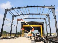 Prefabricated Portal Framed H Section Column Steel Structure Earthquake Resistance