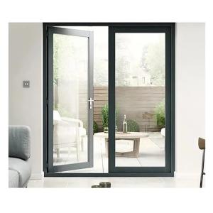 Soundproof High Security Aluminum Casement Doors With 70mm Window Frame Width