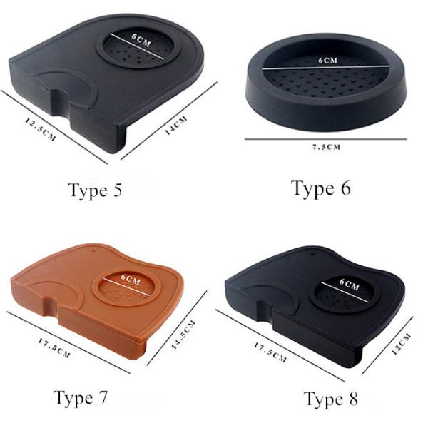 Аксессуары чая кофе циновки 18cm*10cm*10cm утрамбования эспрессо силиконовой резины