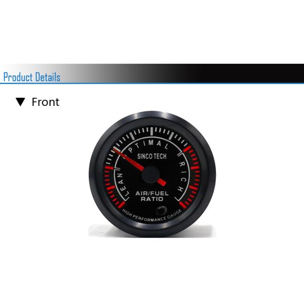 Indicador aire-combustible del ratio del automonitor de 2 pulgadas, exhibición aire-combustible 10 del metro de Digitaces: 1 a 20: 1