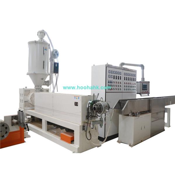 Bare Copper PVC PE Cable Extrusion Machine , Electric Wire Extruder Machine