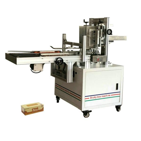 Low Price Semi Automatic  Napkin Paper Boxed Packing Machine 36-40 boxes/min