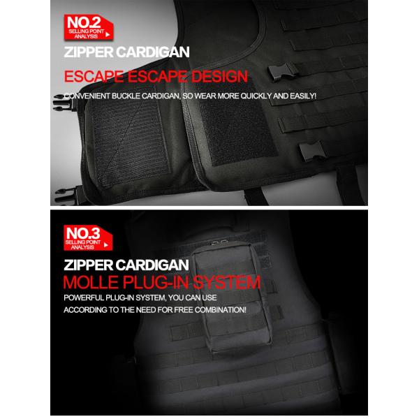 Outdoor Army Military Bulletproof Vest Tactical Vest Outdoor Vest for Field Play