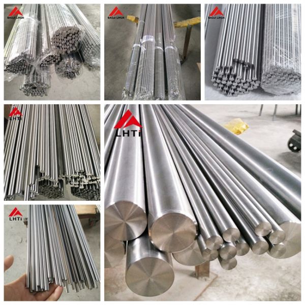 6mm 8mm Titanium Rod used for medical Gr5 Eli GR23 Titanium Round Bar Resists Corrosion