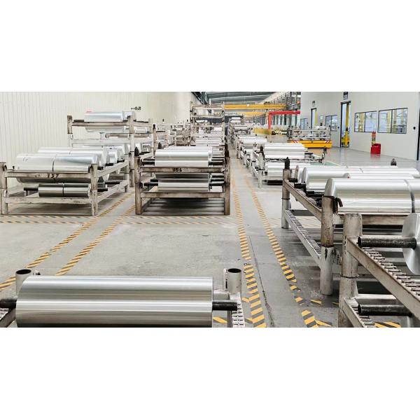 8006 Сплав H22 100mic Алюминиевая фольга Jumbo Roll Файлы для контейнеров пищевого качества