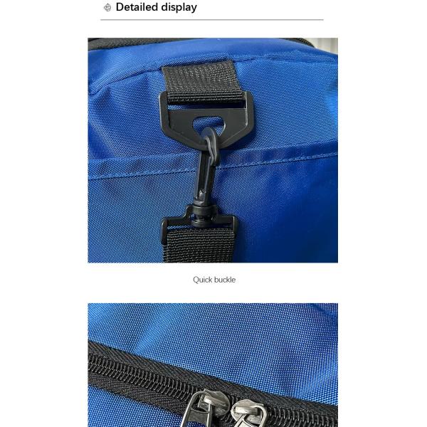 Weekend Overnight Viajes a prueba de agua Gimnasio Deportes Bolsas con calzado