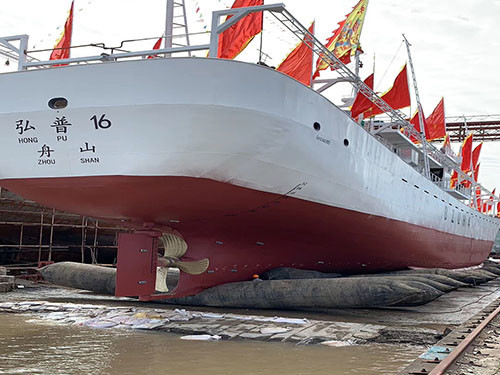 Длина 16M Dia 1.5M воздушные подушки корабля 8 слоев запуская