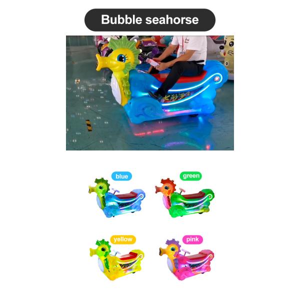 Remote Control 360 Degree Electric Kids Bumper Car With Colorful Lights