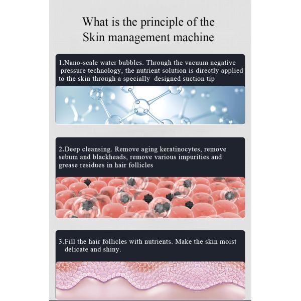 Hydra Oixgen Facial Machine Skin Analyzer Face Cleansing Beauty Machine