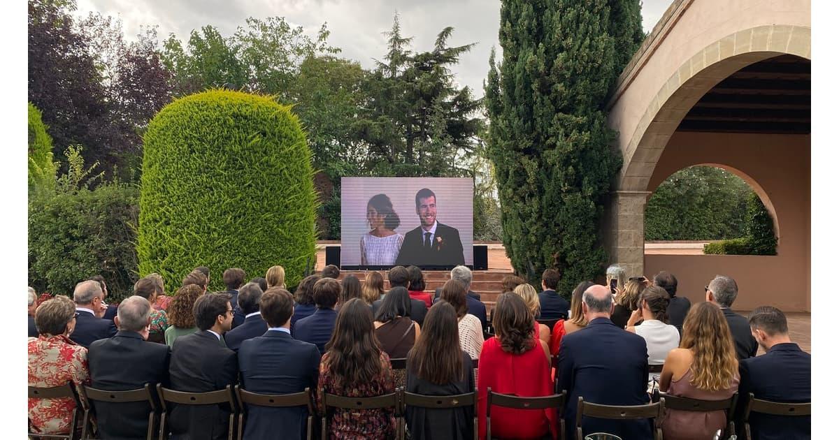 Wedding LED Video Wall Screen Display P3.91 1/ 16 Scan With Wonderful Visual Performance
