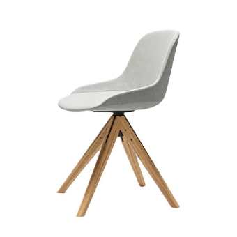Swivel Restaurant Chair And Table Fabric Upholstered Restaurant Dining Chairs Beech Tapered Legs