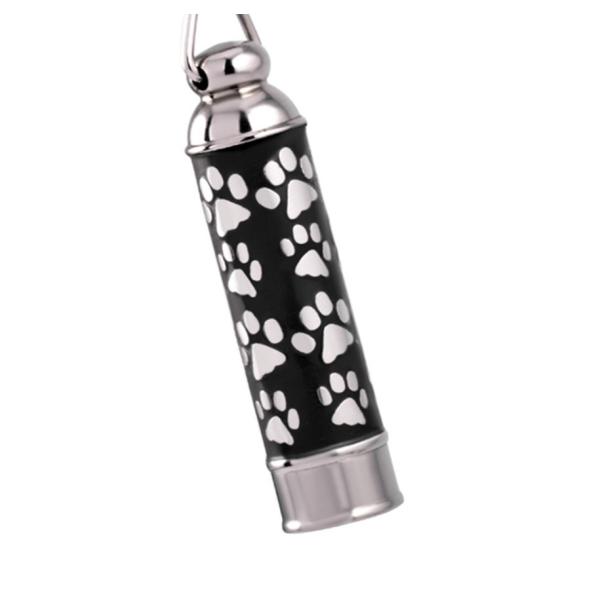 Cylinder Shape Stainless Steel Cremation Urn Pendant Necklace for Ash Pet Ash Urn Jewelry