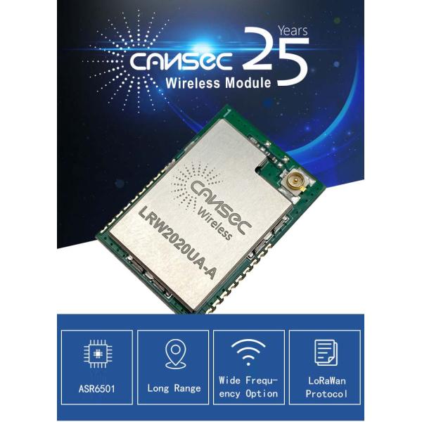 Модуль Cansec LRW2020 ASR6501 решений 20dBm 915 Mhz Lora IoT болезненный