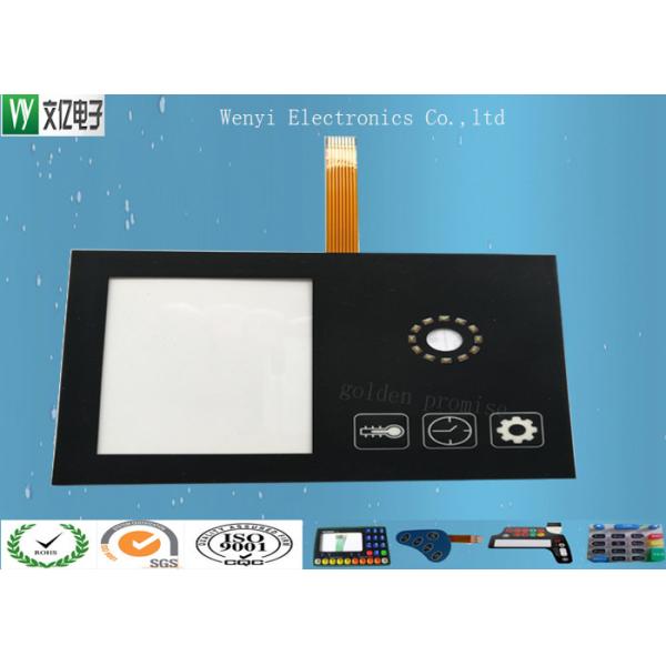 Rigid PCB Membrane Push Button Switch , FPC Membrane Switch Panel