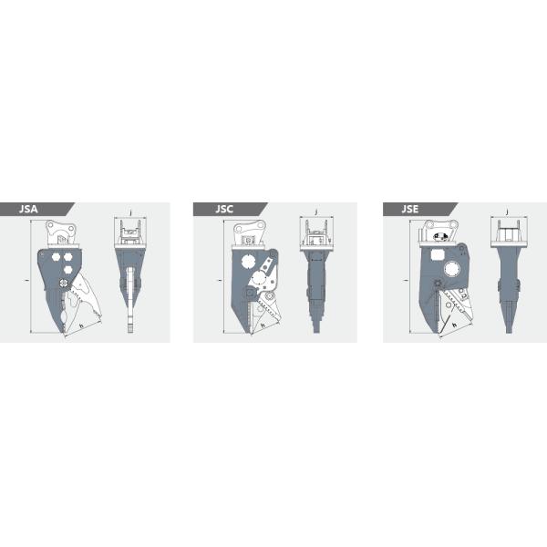 Cat320 Rotary Excavator Car Dismantling Equipment