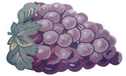 Grape Lovely Fruit Handtufted Acrylic Carpet Children Decoration Mat