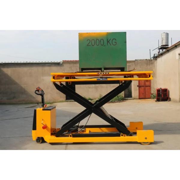 Batería 2000kg elevadores móviles eléctricos de tijeras