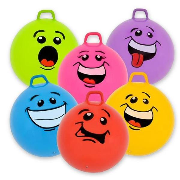 Anti Burst Space Hopper Ball Balance Exercise , Latex Free Kids Bouncy Ball
