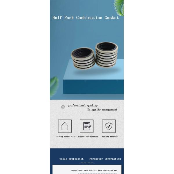 Нержавеющая сталь резина NBR склеенный герметический стиральщик Anti Abrasion