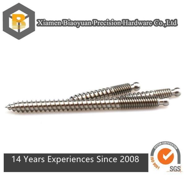 Produces CNC Titanium Dental Implant Machine Part with Precision Milling and Turning