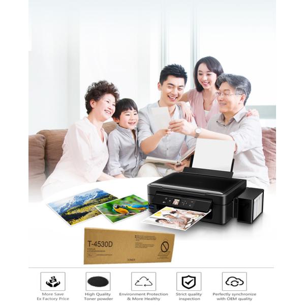 T-4530E Black Toshiba E-studio Toner , Toshiba Copier Toner 205L 255 305 355 455 205SE