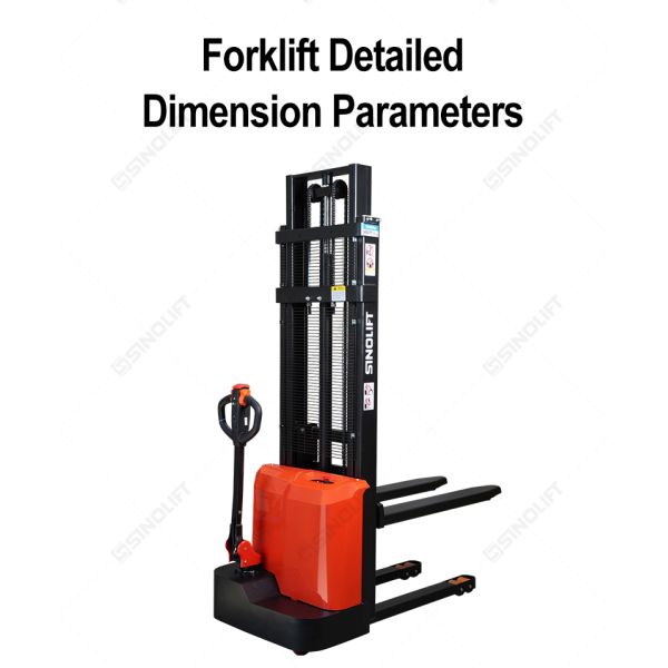 Model QDA15EL03 1.5 Ton Strong Capacity Walkie Fully Electric Stacker
