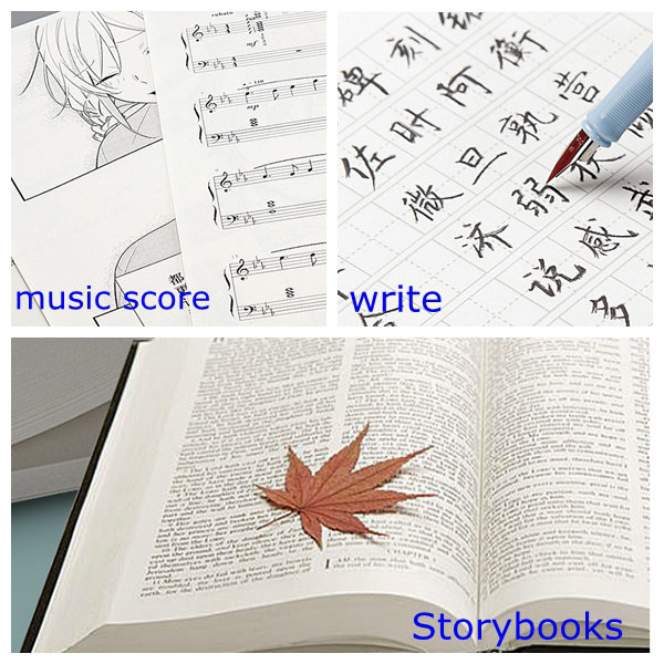 65g 70g 75g 80g High Bulky Cream Color Printable Book Paper Sheet To Novels Printing  65г 70г 75г 80г Крем высокий объемный цвет печатаемый книжный лист бумаги для романов Печать