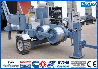 Linha elétrica 330KV de alta tensão que amarra o extrator 90kN do equipamento com o motor diesel de Cummins e o sistema hidráulico de Rexroth