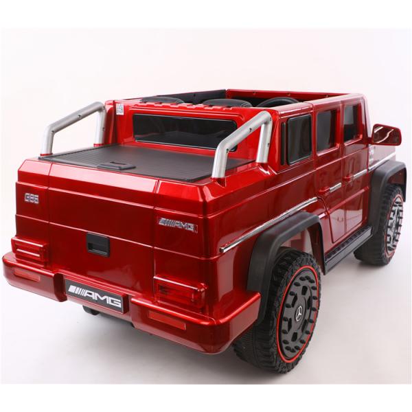 Нет краски дизайн 12В электрическая езда на машине с пультом дистанционного управления и кожаные сиденья