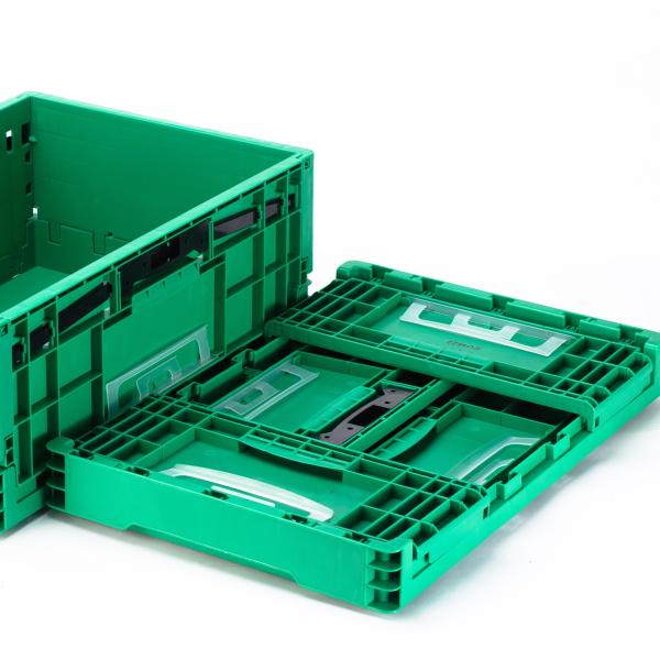 Produto doméstico de plástico empilhável para armazenagem em armazém Dimensões 400*300*230mm