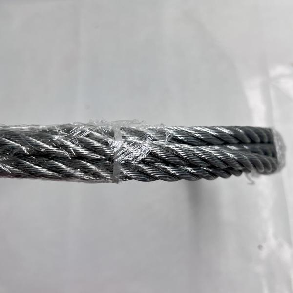 4x31 WSC 8.3mm Galvanized Steel Wire Rope In Standard AiSi Carbon Steel Grade For Construction