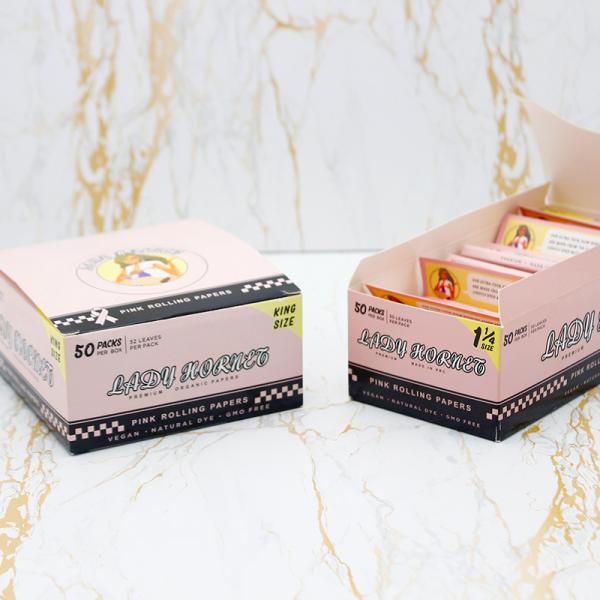 Медленное сжигание тонкая прокатная бумага с натуральным арабским резинкой клейкое покрытие