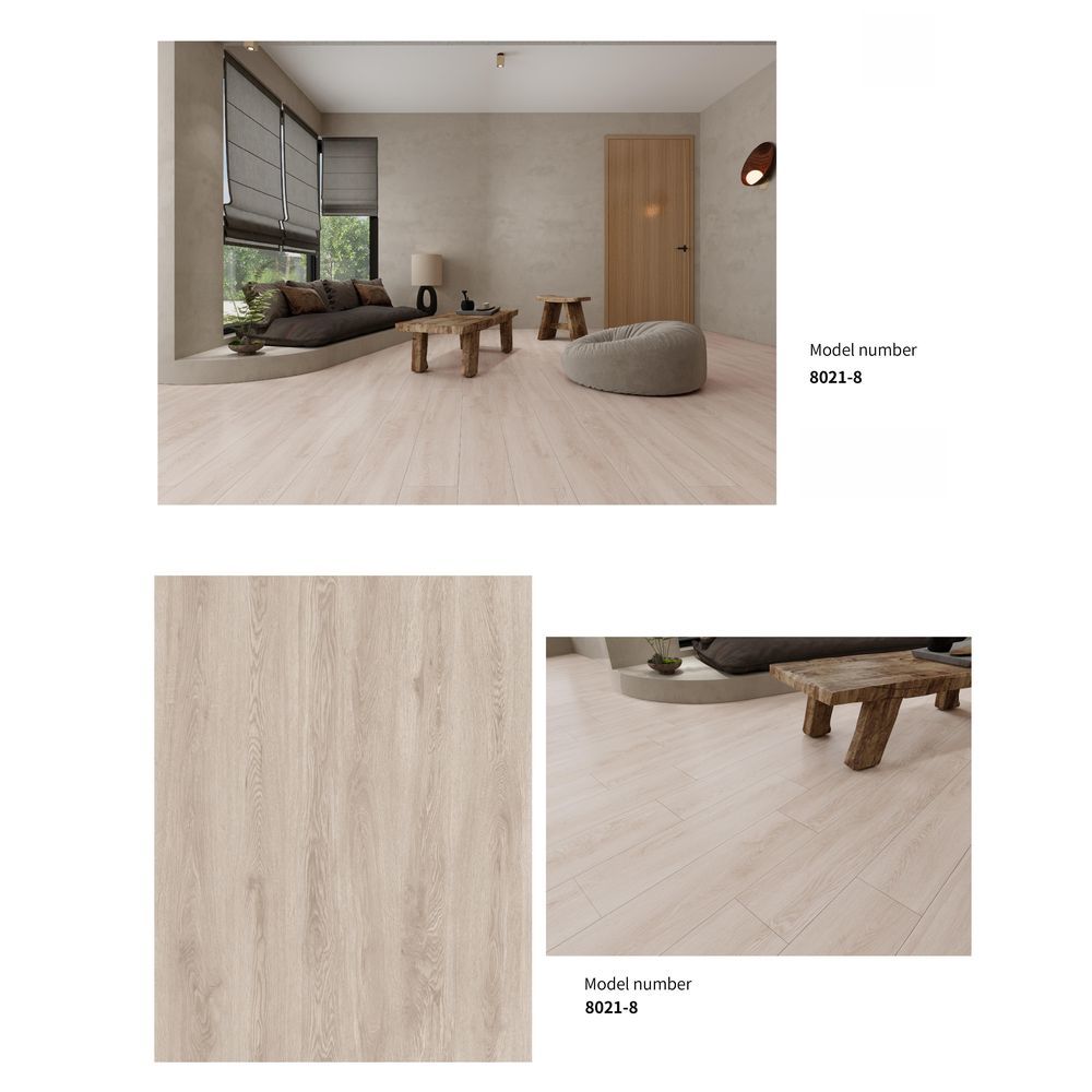 Waterproof SPC Flooring Wood Pattern SPC Rigid Core Flooring Composite Material