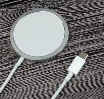 tipo carregador sem fio de 1M Cable 15W de Qi Magsafe do porto de C para o iPhone