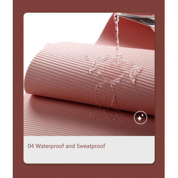 Beginner Gym Pilates Exercise 20mm Widened Lengthened Home Fitness Non Slip NBR Yoga Mat