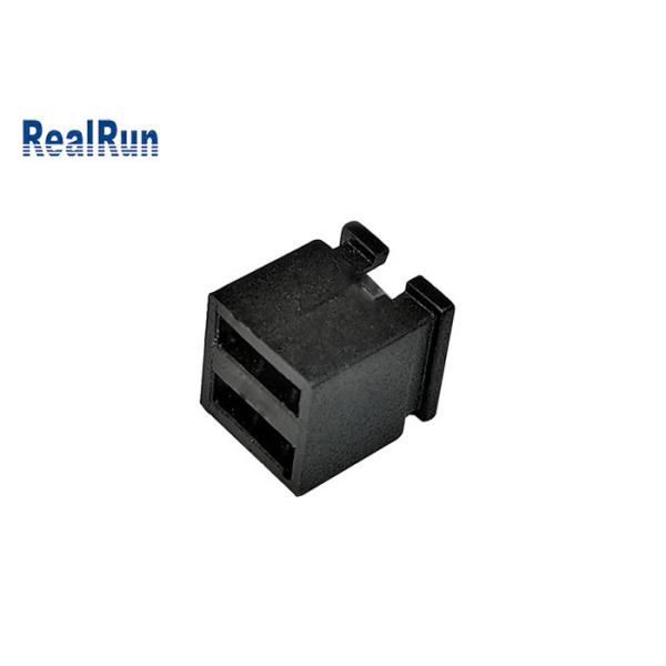 2*2P 3.0AMP PBT 4 Pin Header Connector Open Jumper Cap 2.54mm Pitch