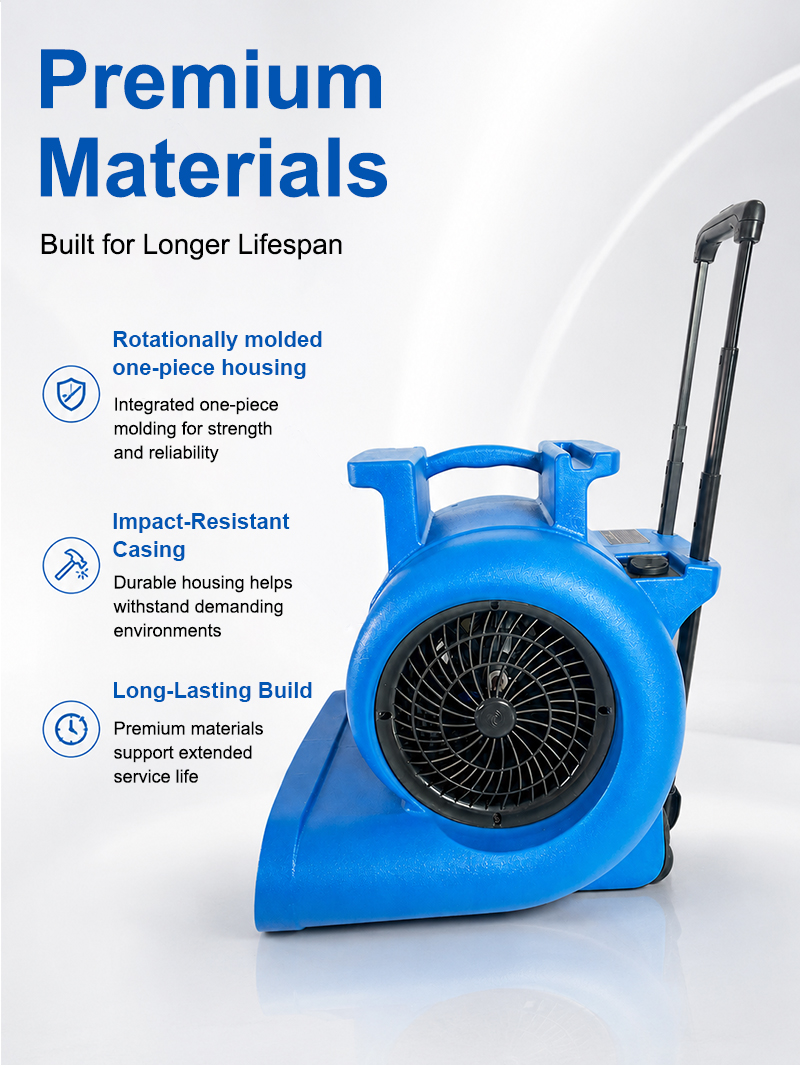 Factory Customized Electric Commercial Hair Dryer Three-speed Cold air Blower Suitable for Hotel Factorie Warehouse