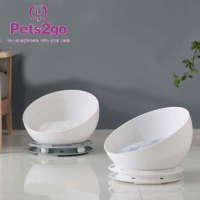 Lavagem 41X35cm plásticos Cat Bed Bowl da mão de Pets2go