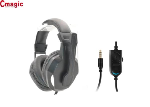 Wired Computer Headset Gaming Headphone with cool braided Cable for Headset Gamer