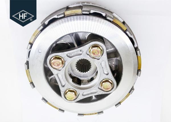Titan Honda Motorcycle Clutch Kits , Silver / Black 150cc Clutch Disc Assembly 