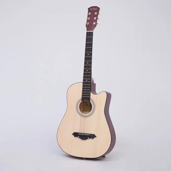 38 Inch Wood Guitar With Case and Accessories for Kids/Boys/Girls/Teens/Beginners (Black)