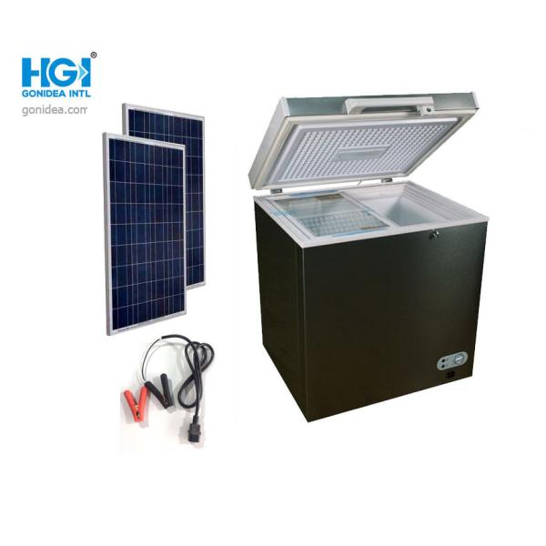 Быстрые охлаждая сбережения энергии комода 37.5kg R134a замораживателя солнечной энергии 150L
