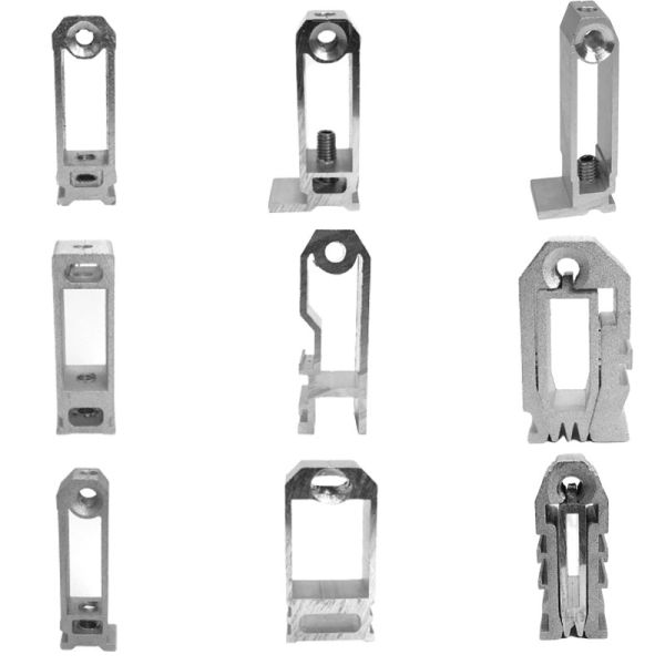 6063-T5 Primary Aluminum Corner Joint Modern Design Customizable for Aluminum Profile Doors and Windows