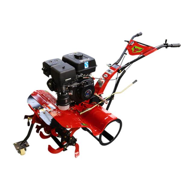 Gasoline Hand Push Power Four-wheel Drive Tiller for Agriculture Machinery Equipment