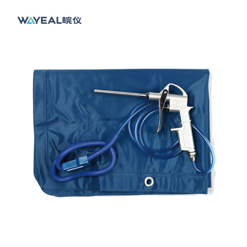 150mm X 80mm X 40mm Pressure decay leak detection tool suitable for HVAC ductwork inspection and maintenance applications