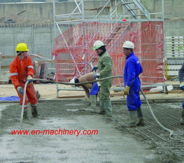 Zn Series Concrete Vibrator Shaft/ Wire-Netted Rubber Hose With Different Types